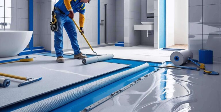 Professional waterproofing completed by Art Wa Tiling in Perth — keeping this space safe, dry, and built to last