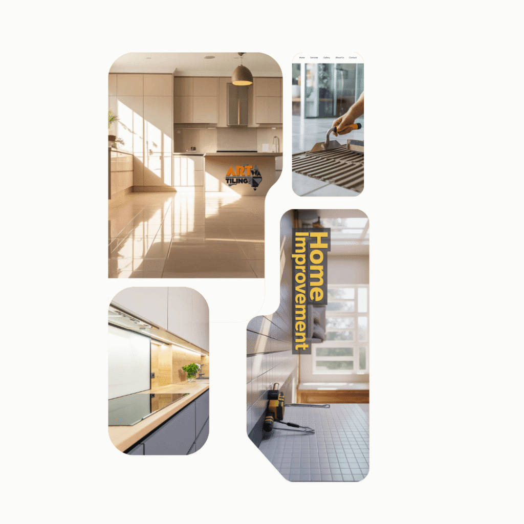 best and Modern Home Interior tiling by Art Wa Tiling